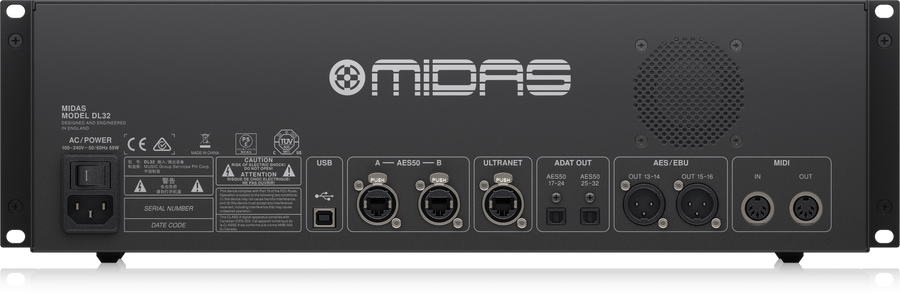 Midas DL32 Stage Box w/ Midas Preamps