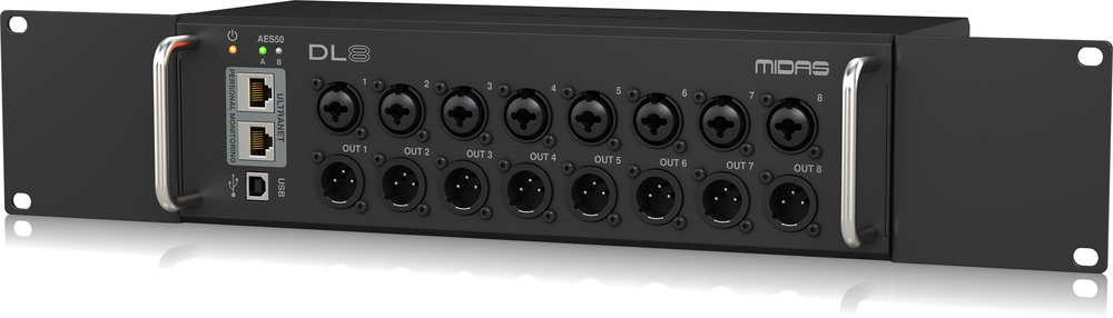 Midas DL8 Stagebox (8in / 8out)