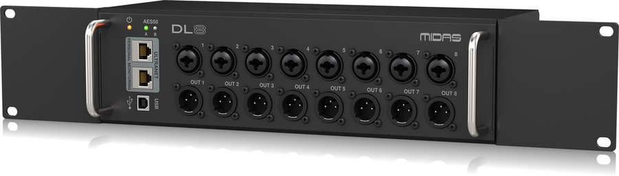 Midas DL8 Stagebox (8in / 8out)