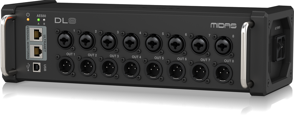 Midas DL8 Stagebox (8in / 8out)