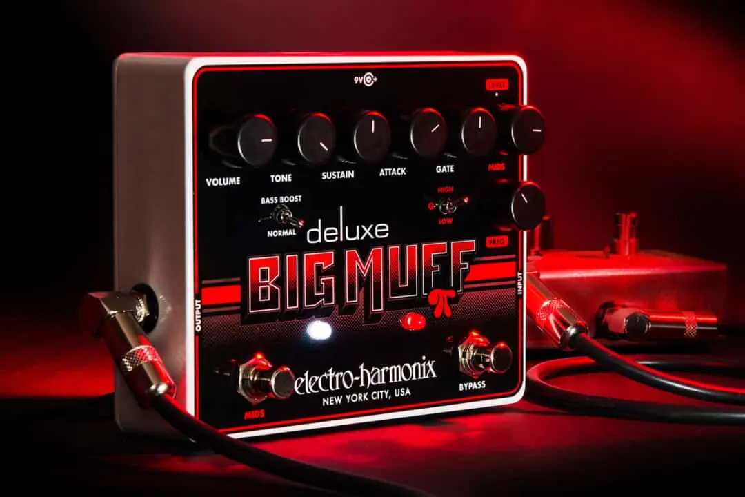 big muff deluxe pedal Electro Harmonix Deluxe Big Muff Pi Fuzz Pedal