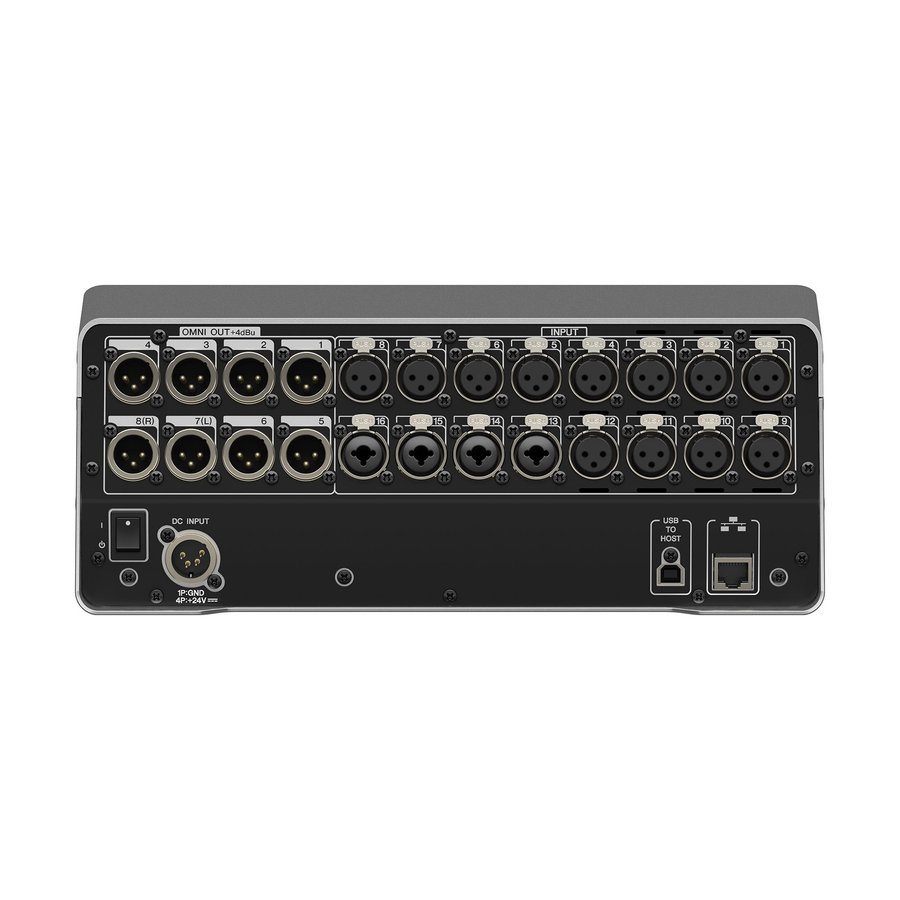 Yamaha DM3 Standard Digital Mixing Console (DM3S)