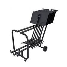 Manhasset storage cart - holds 13 Manhasset Stands