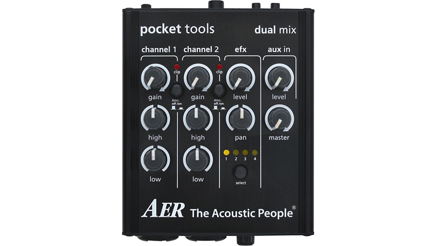AER Dual Mix 2-Ch Preamp w/Effects Pocket Tool (v2)