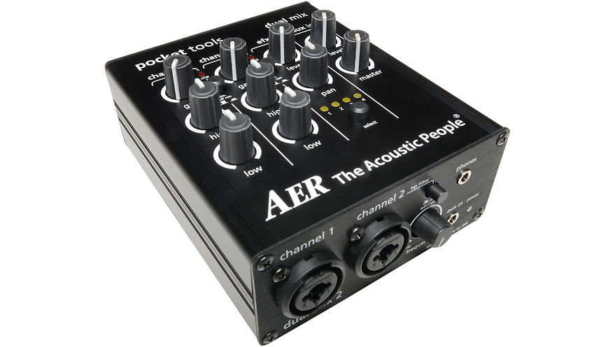 AER Dual Mix 2-Ch Preamp w/Effects Pocket Tool (v2)