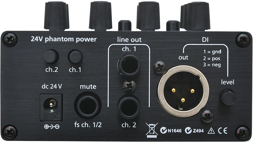 AER Dual Mix 2-Ch Preamp w/Effects Pocket Tool (v2)