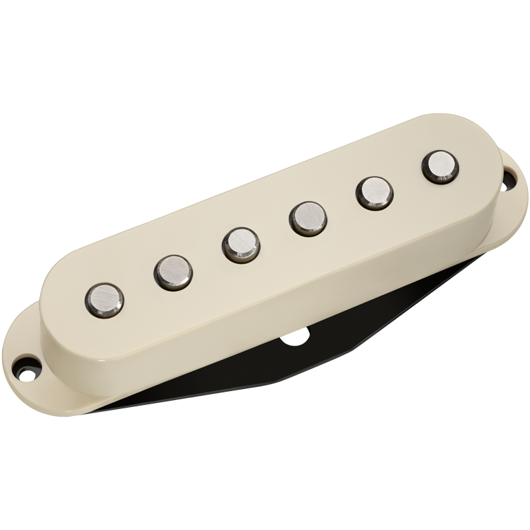 DiMarzio True Velvet Strat Single-Coil Pickup - Bridge - Aged White