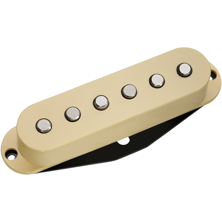 DiMarzio True Velvet Strat Single-Coil Pickup - Bridge - Cream
