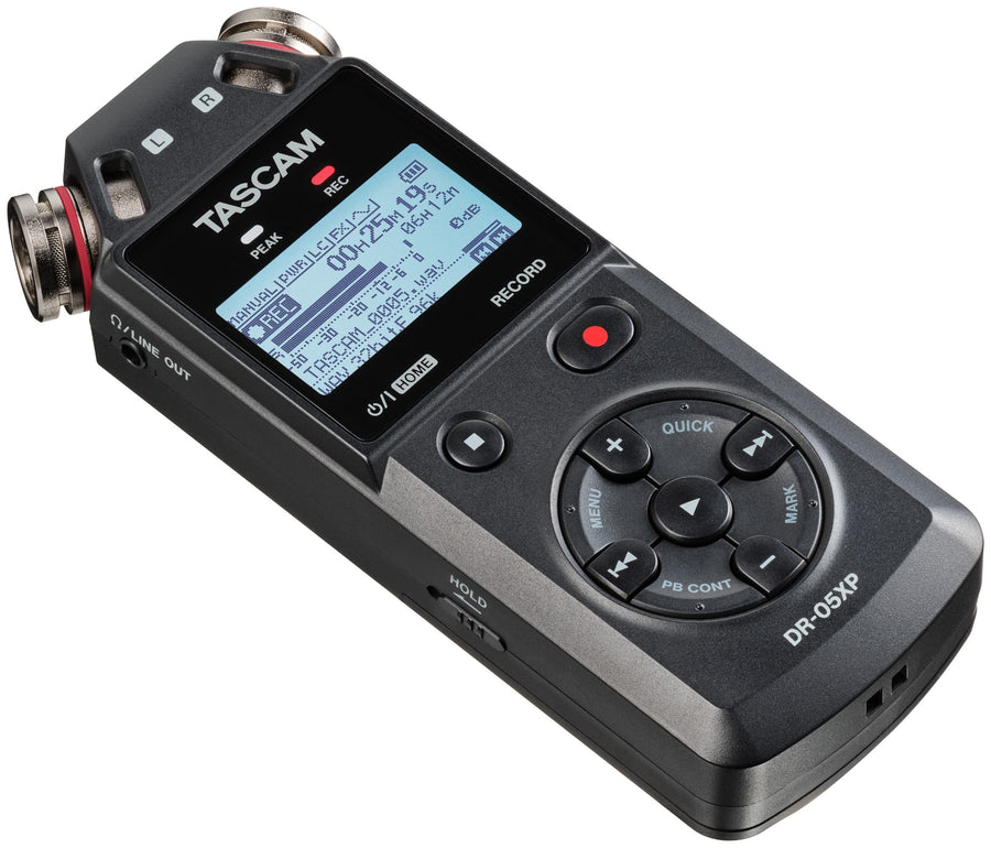 TASCAM DR-05XP 2ch Portable 32-bit Handheld Recorder w/USB-C