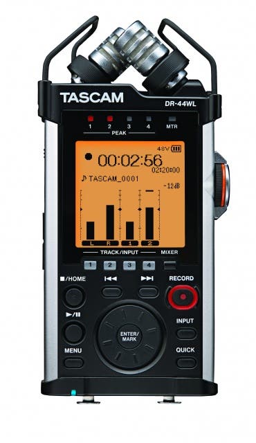 Tascam DR-44WL Handheld Digital Recorder w/ WI-FI