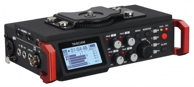 Tascam DR-701D Portable Recorder/Mixer for DSLR