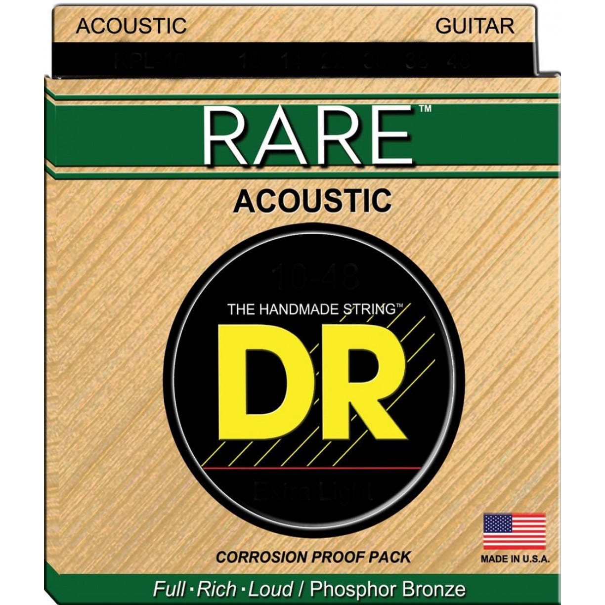 DR Strings 'RARE' Acoustic String Set - 13-56
