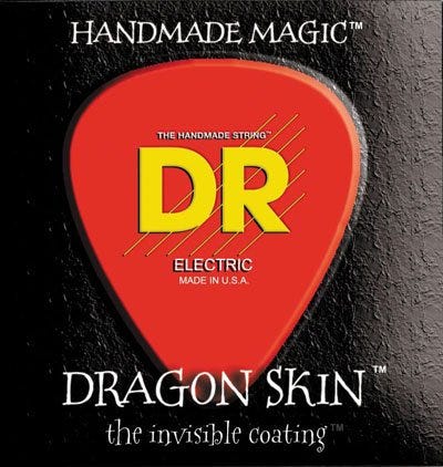 DR Strings 'Dragon Skin' Coated Electric Strings - 10-46 (2-Pack)