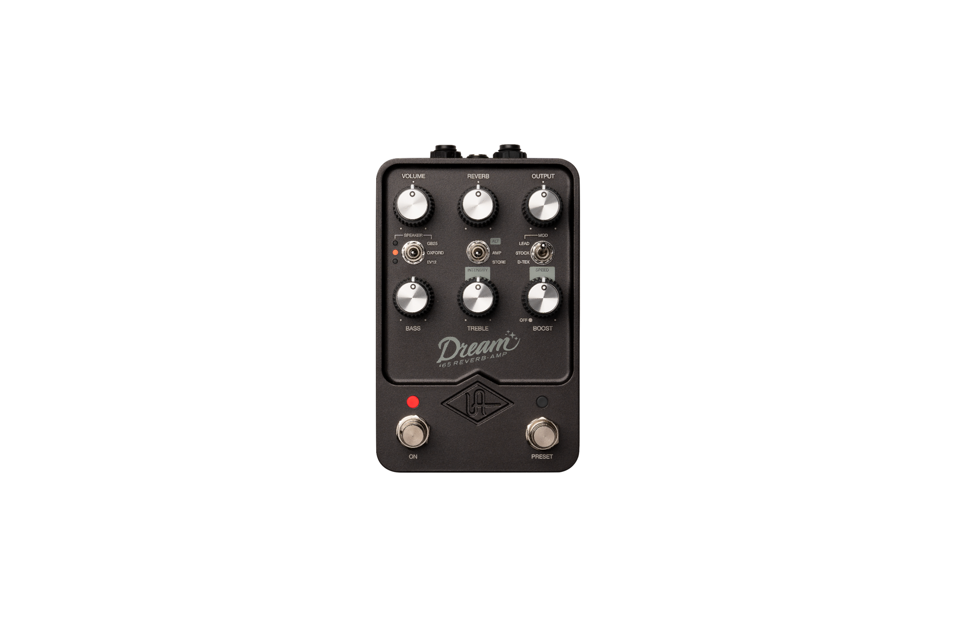 UAFX Dream’65 Amp Simulator Universal Audio UAFX Dream '65 Reverb Amp Emulator Pedal