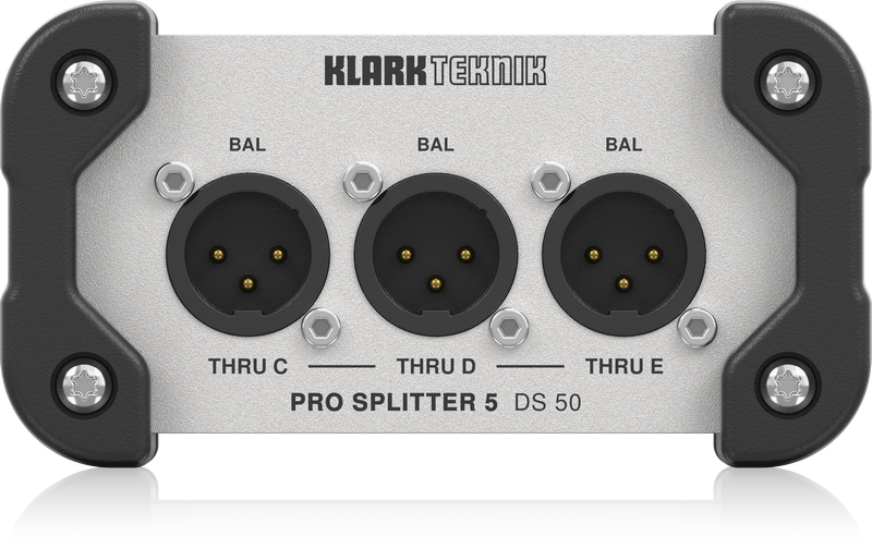 Klark Teknik DS50 Passive 1-In / 5-Out Signal Splitter