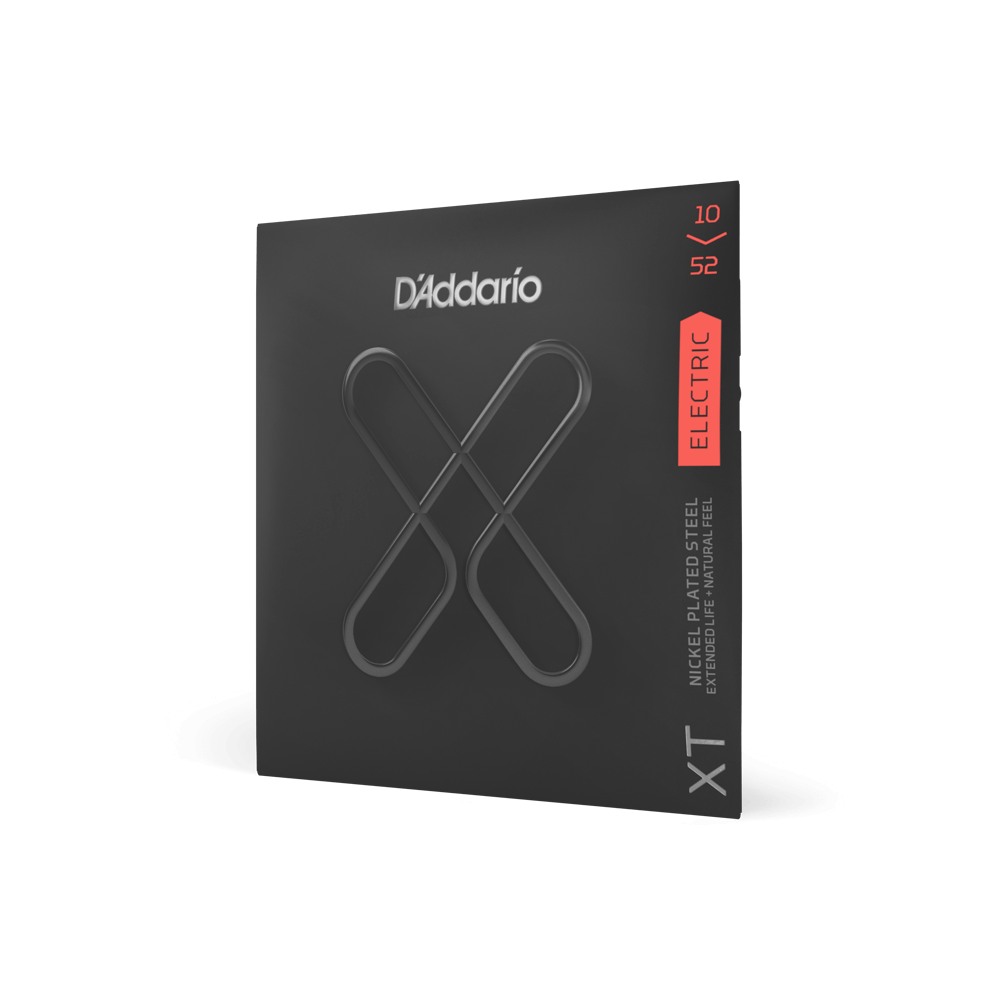 D'Addario XT Electric Guitar Strings - 10-52 -  Light Top/Heavy Bottom