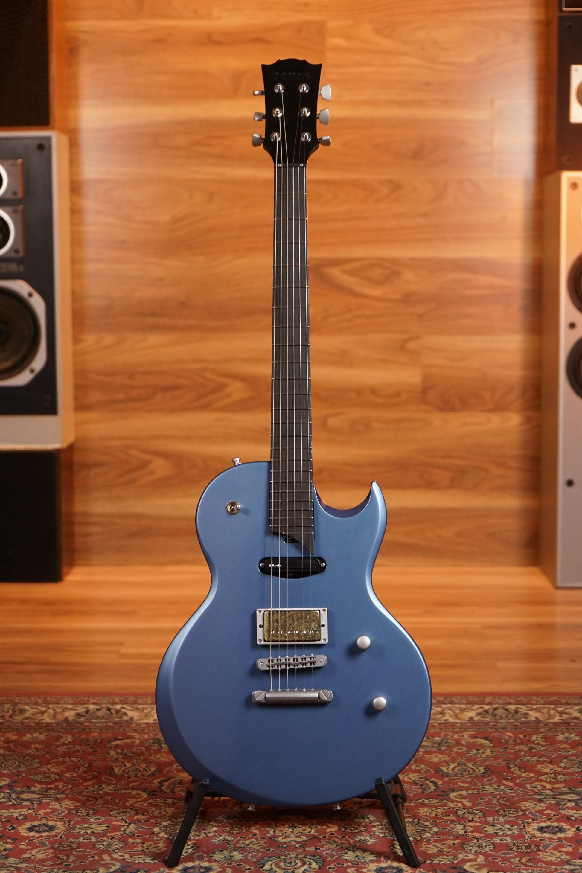 Vance Custom S2 Electric Guitar w/Case - Hudson Blue