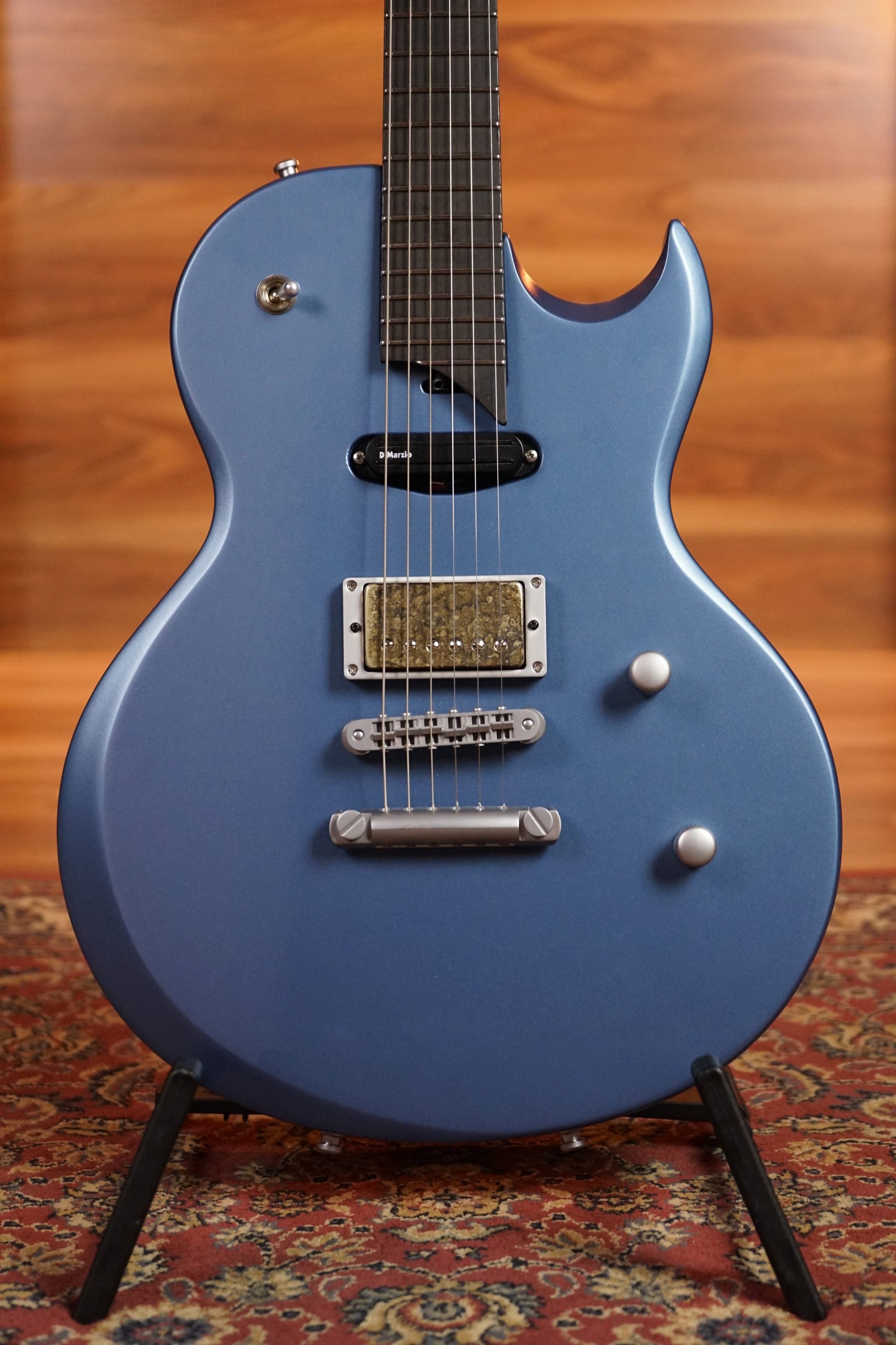 Vance Custom S2 Electric Guitar w/Case - Hudson Blue