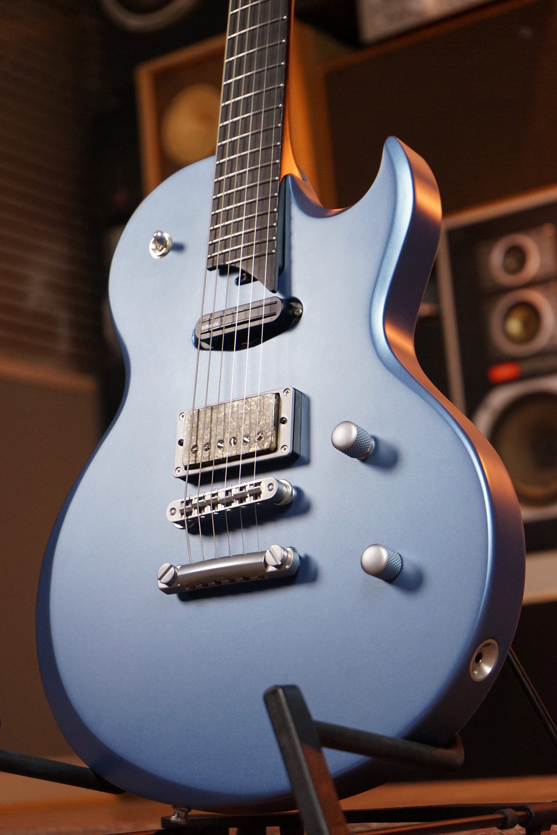 Vance Custom S2 Electric Guitar w/Case - Hudson Blue