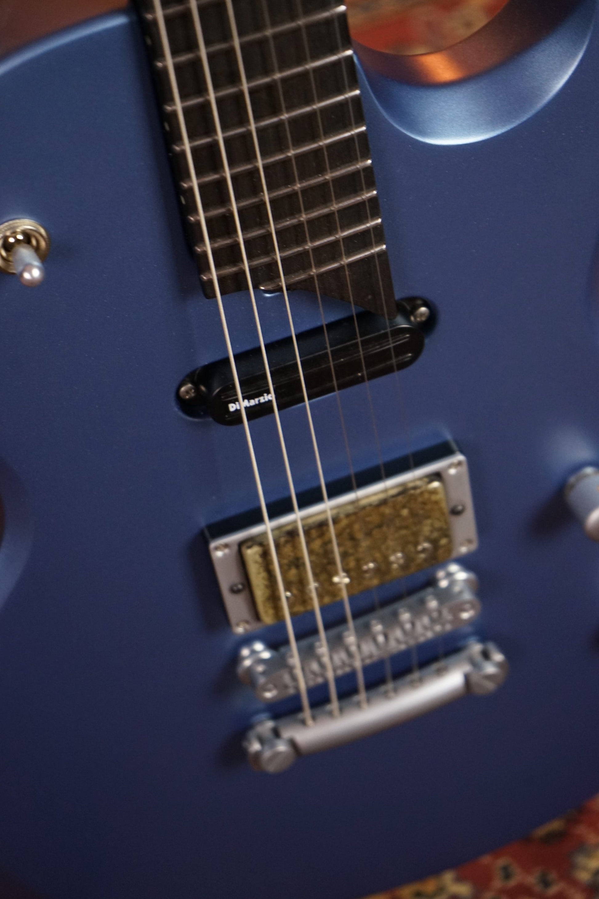 Vance Custom S2 Electric Guitar w/Case - Hudson Blue