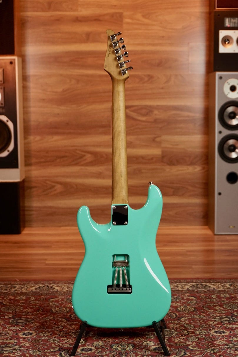 Suhr Scott Henderson Signature Classic Guitar - Seafoam Green