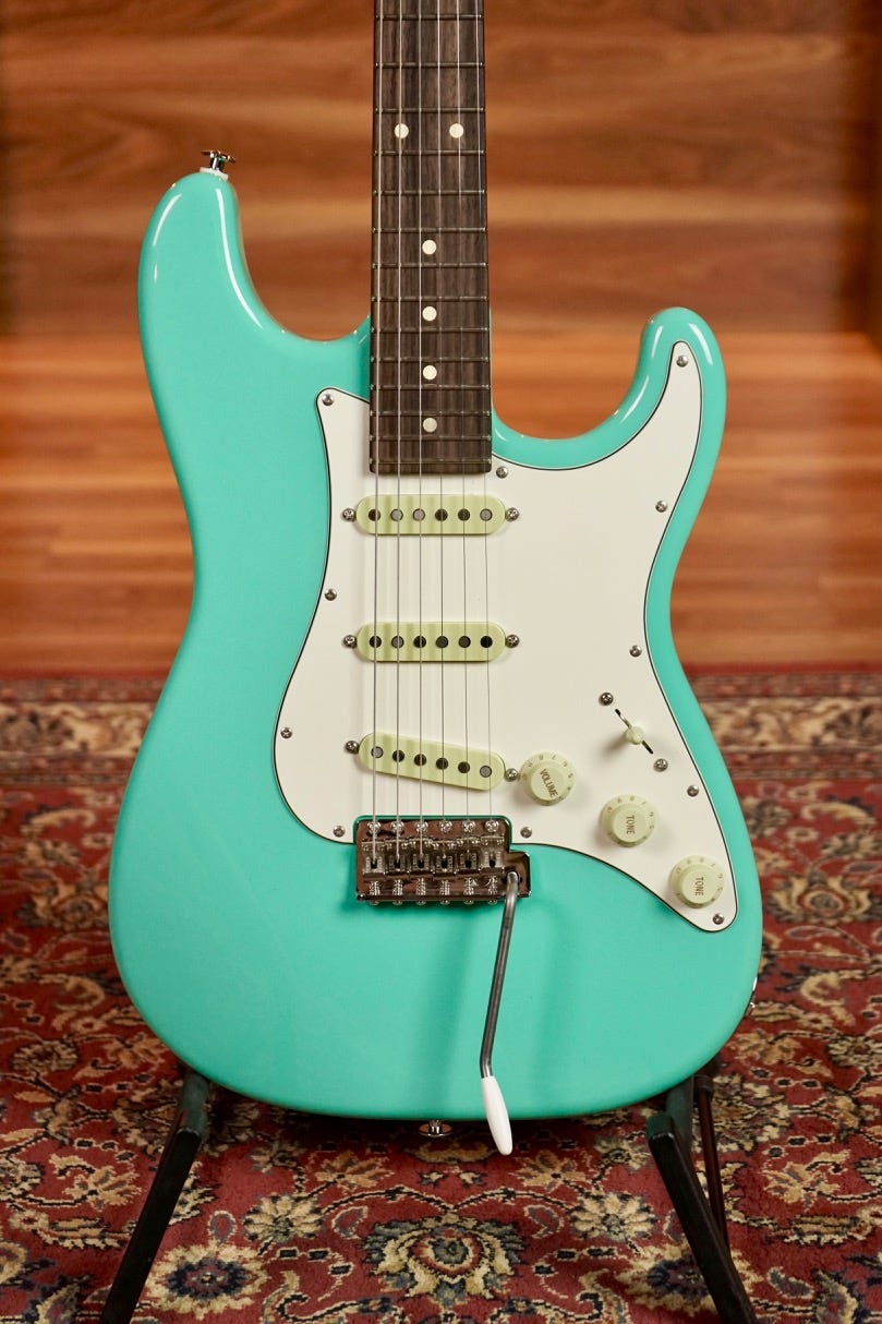 Suhr Scott Henderson Signature Classic Guitar - Seafoam Green