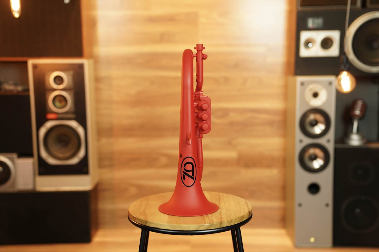 Zo Plastic Flugelhorn - Racing Red
