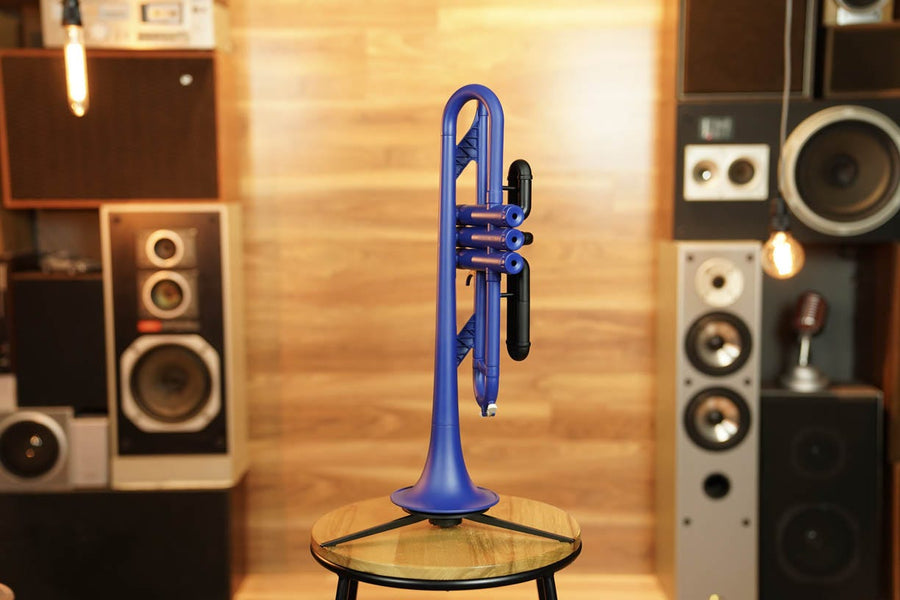 Zo Plastic Trumpet - Blue Blast