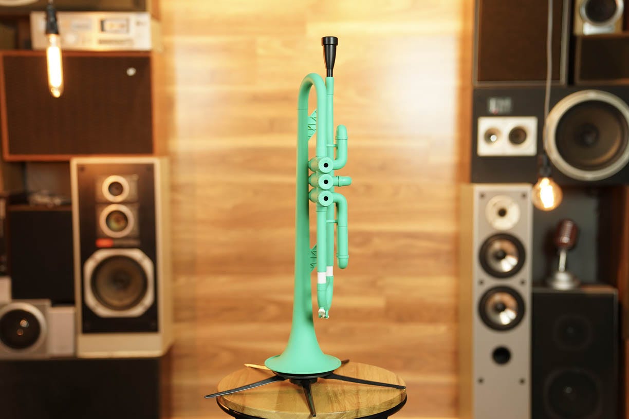 Zo Plastic Trumpet - Screamin' Green