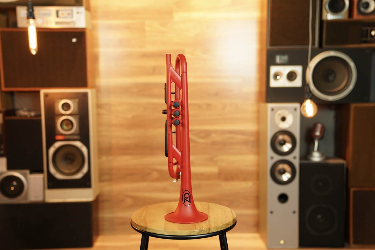 Zo Plastic Trumpet - Racing Red