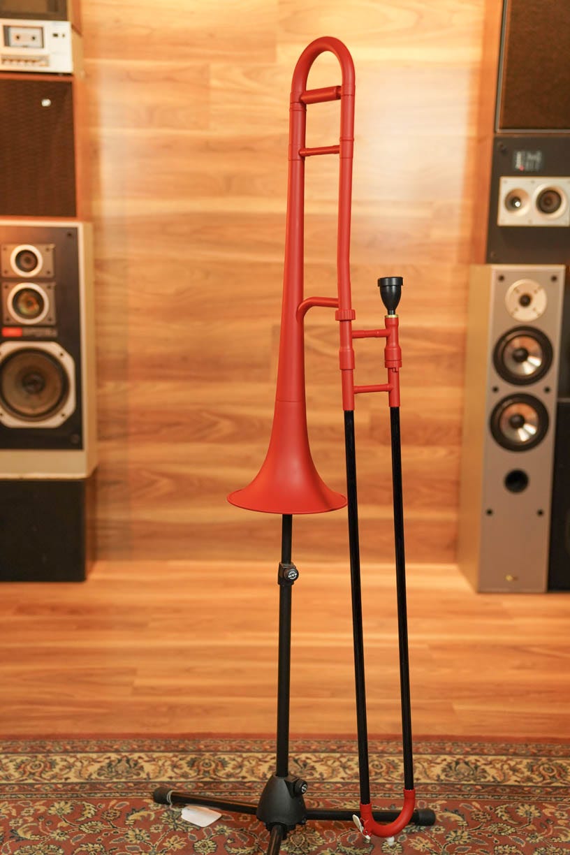 Zo Plastic Trombone - Racing Red