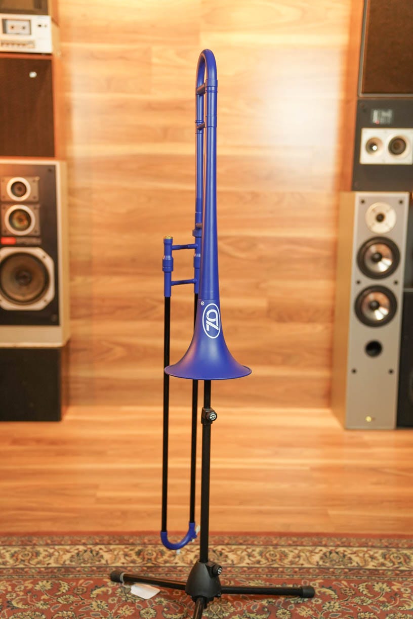 Zo Plastic Trombone - Blue Blast