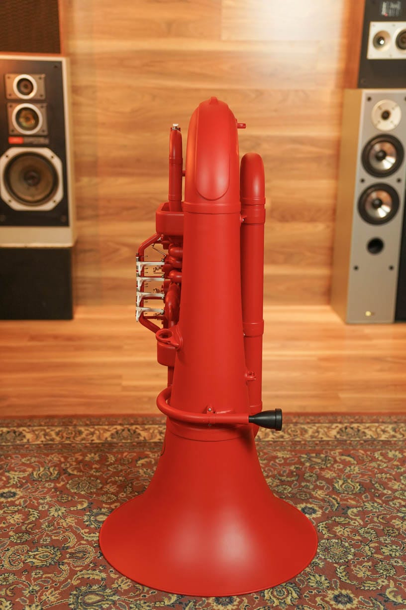 Zo Plastic Tuba - Racing Red
