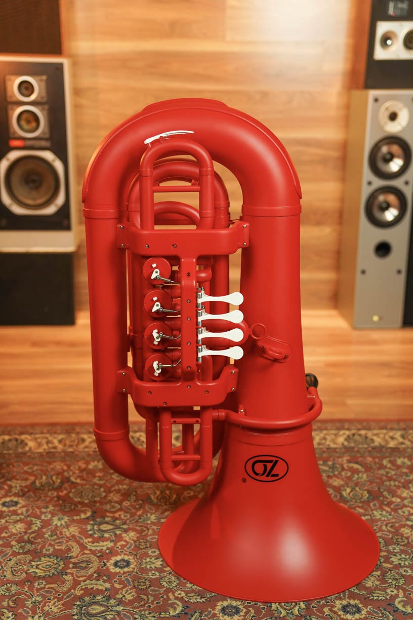Zo Plastic Tuba - Racing Red