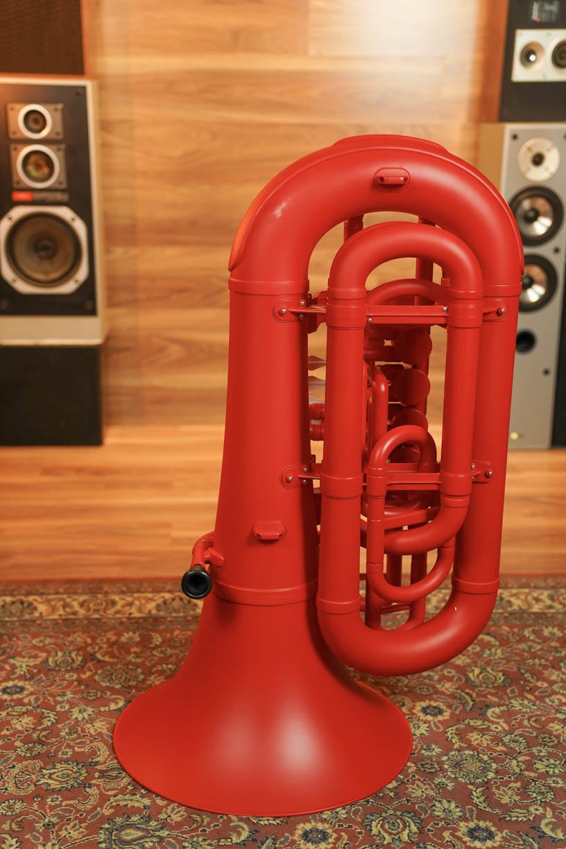 Zo Plastic Tuba - Racing Red