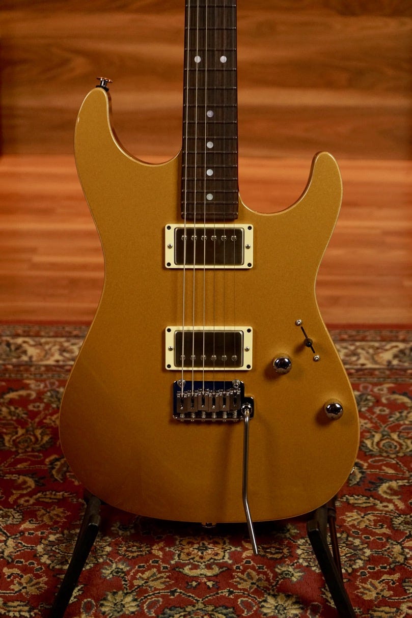 Suhr Pete Thorn Signature Standard Guitar - Gold