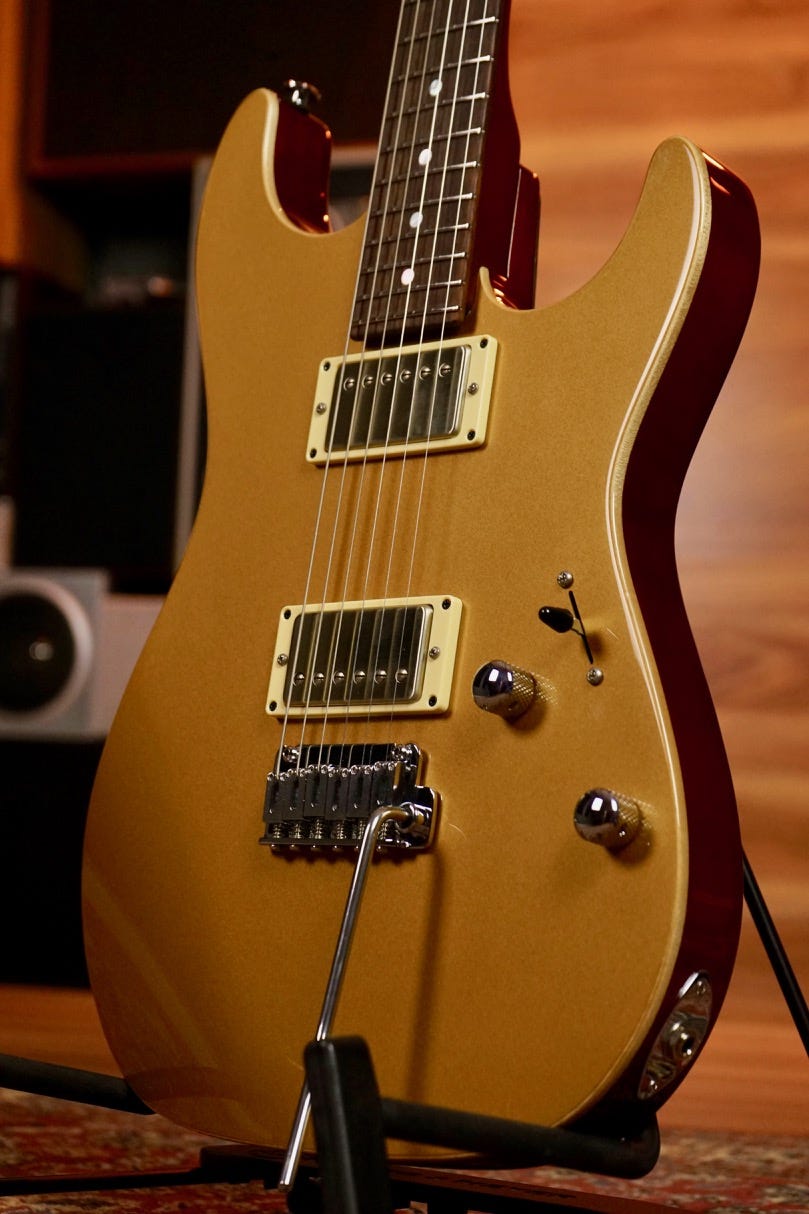 Suhr Pete Thorn Signature Standard Guitar - Gold