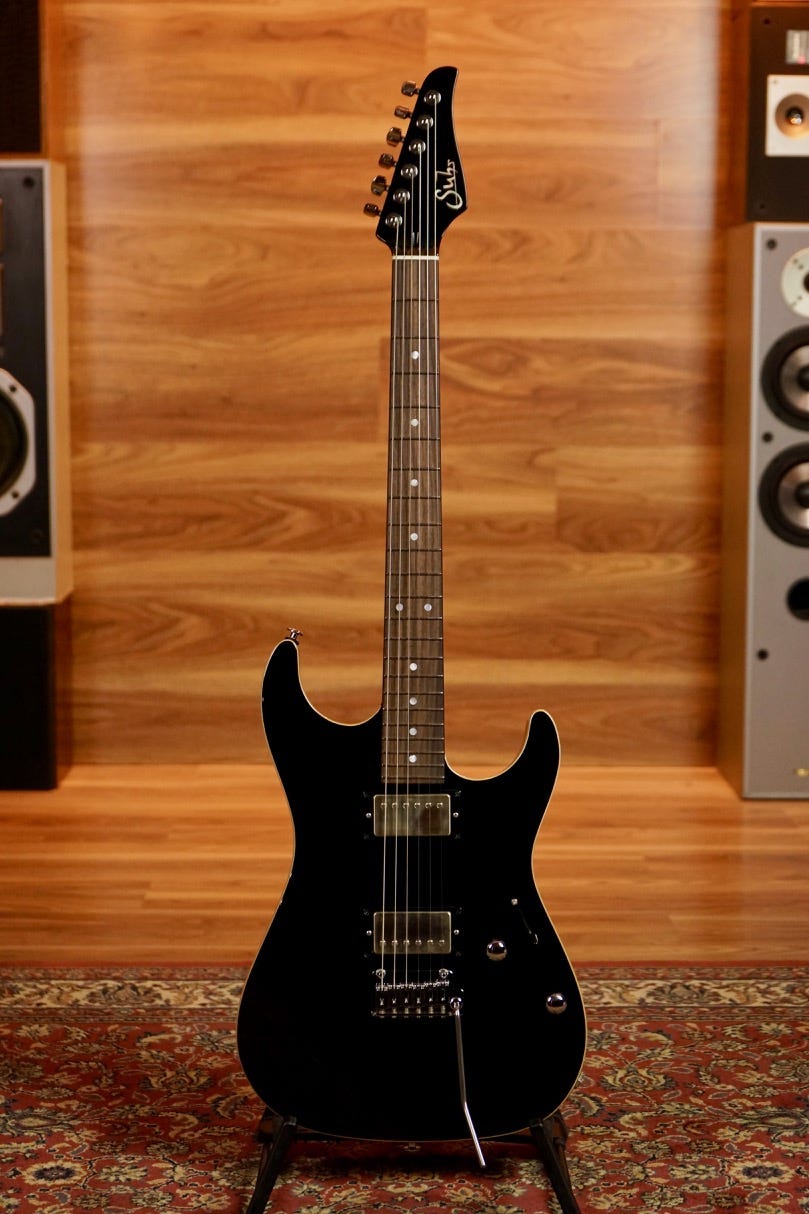 Suhr Pete Thorn Signature Standard Guitar - Black