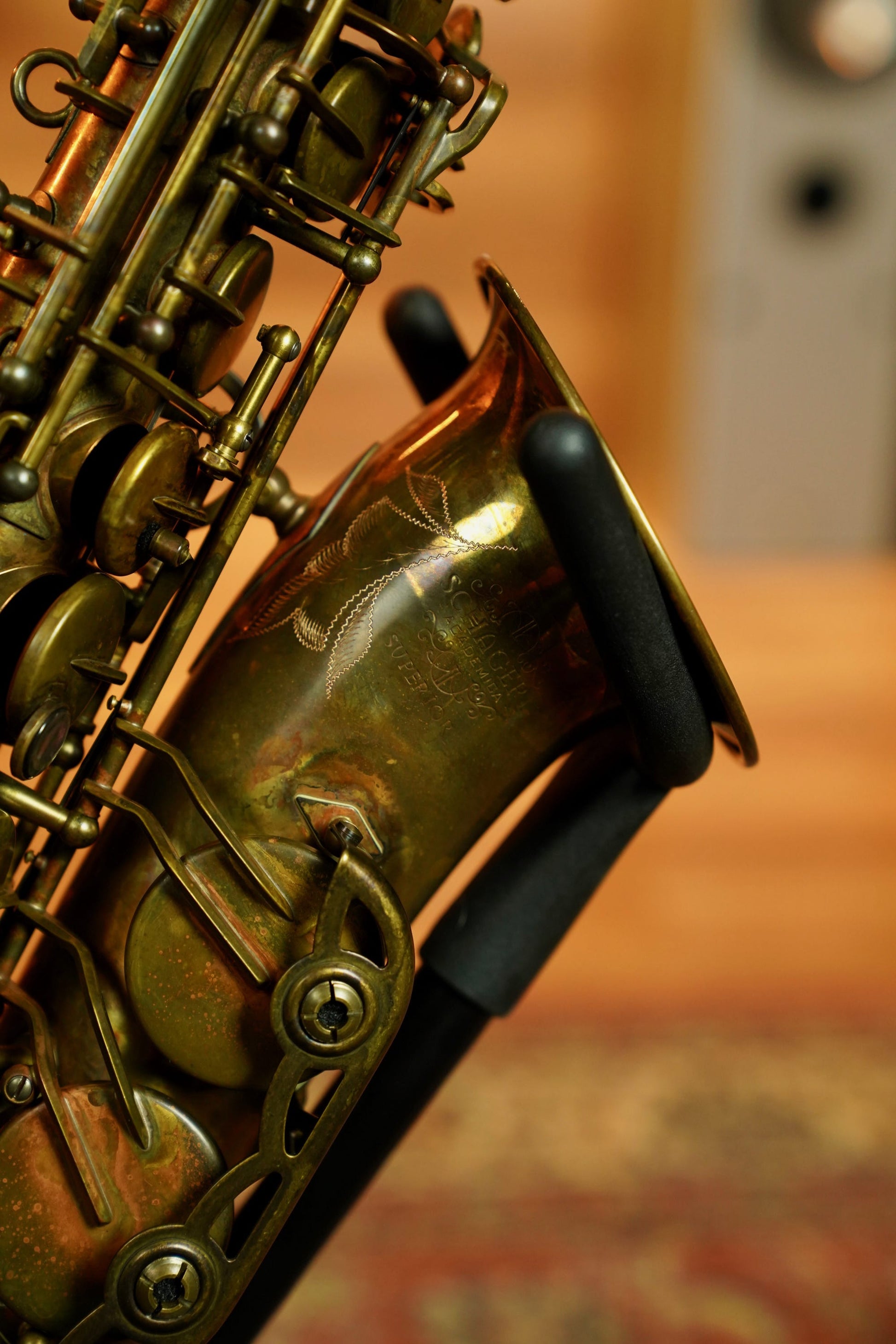 Schagerl Superior Vintage Bronze Alto Saxophone (SLA-1VB)