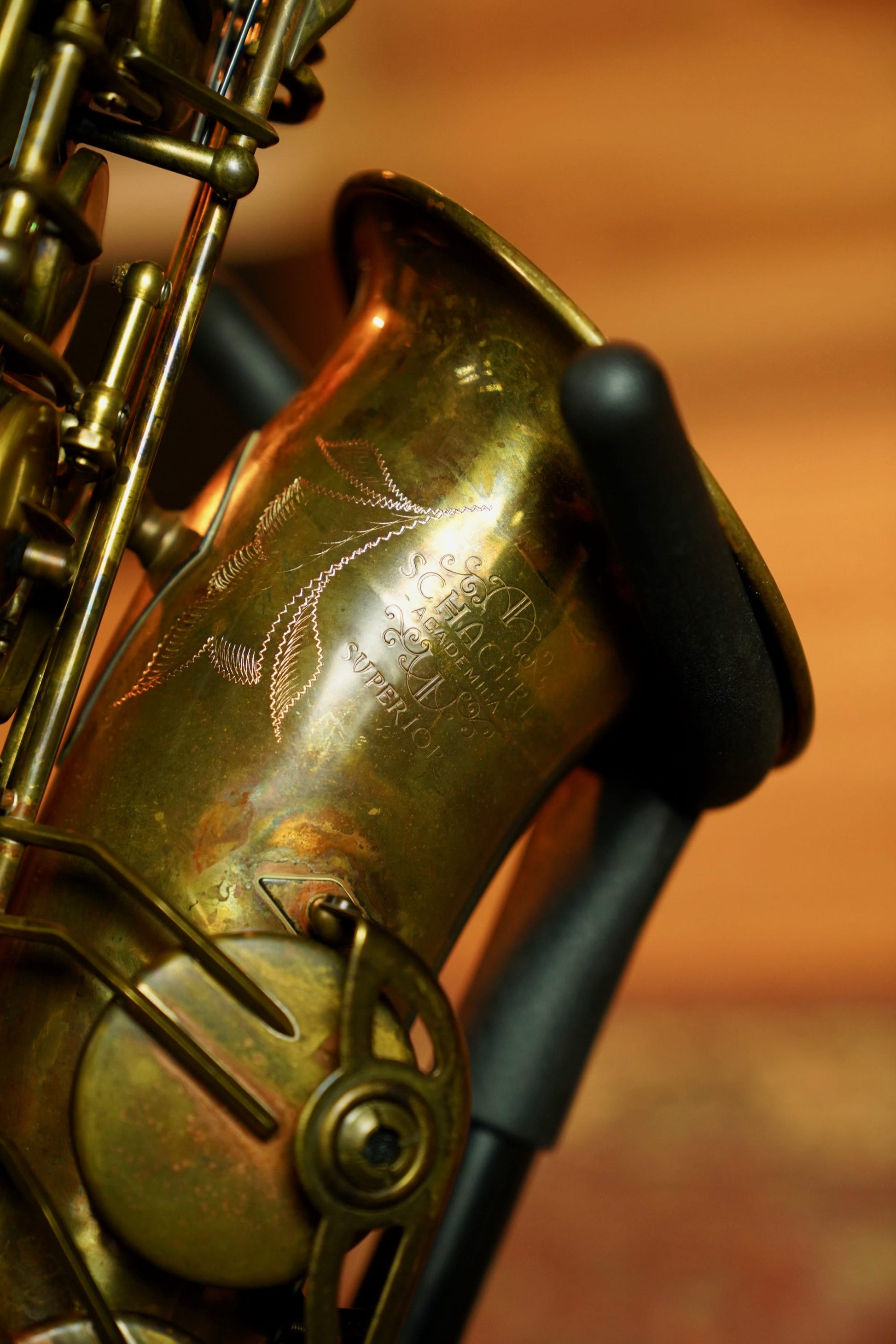 Schagerl Superior Vintage Bronze Alto Saxophone (SLA-1VB)