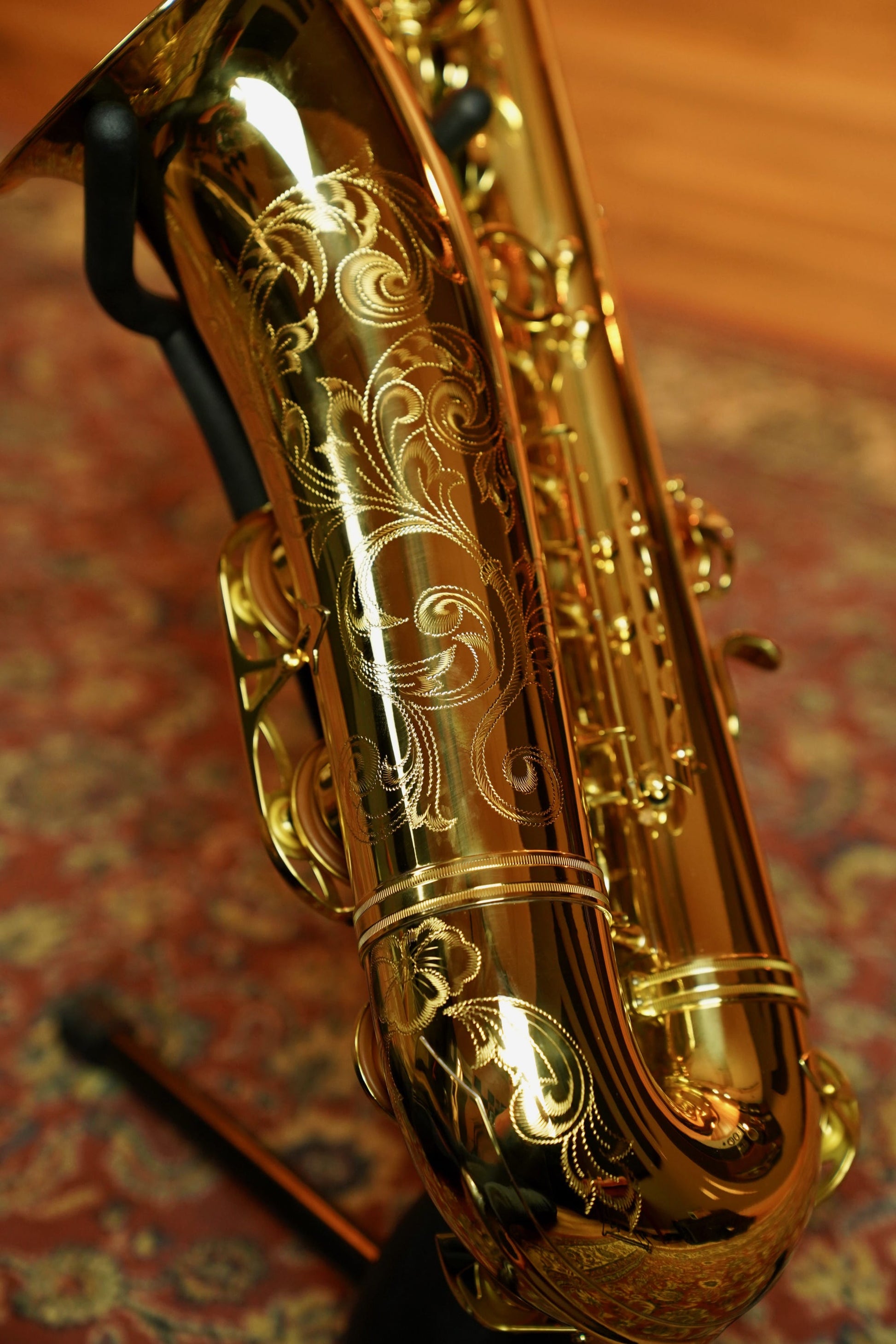 Schagerl Superior Pro Gold Lacquered Tenor saxophone (SLT-2L)
