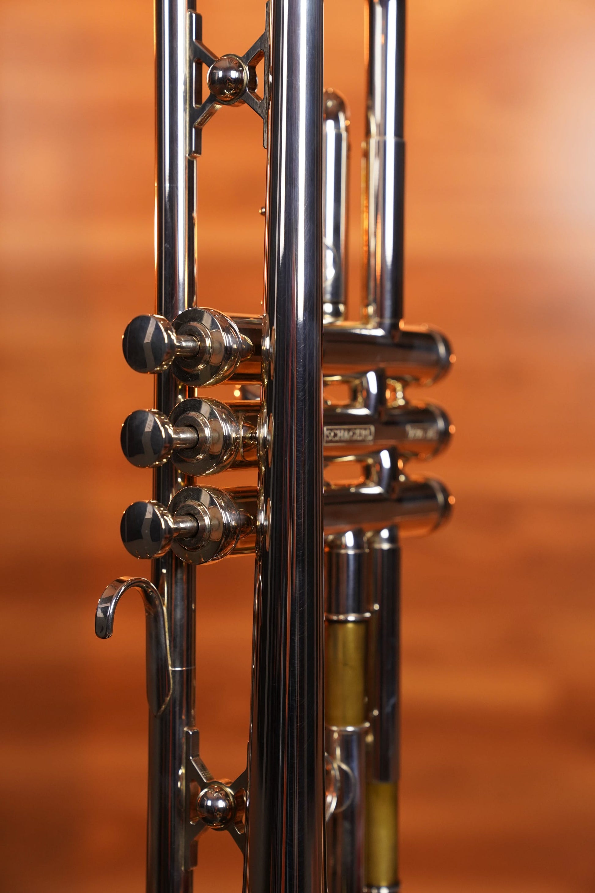 Schagerl Meister Bb Roman Empire Trumpet - Silver Plated