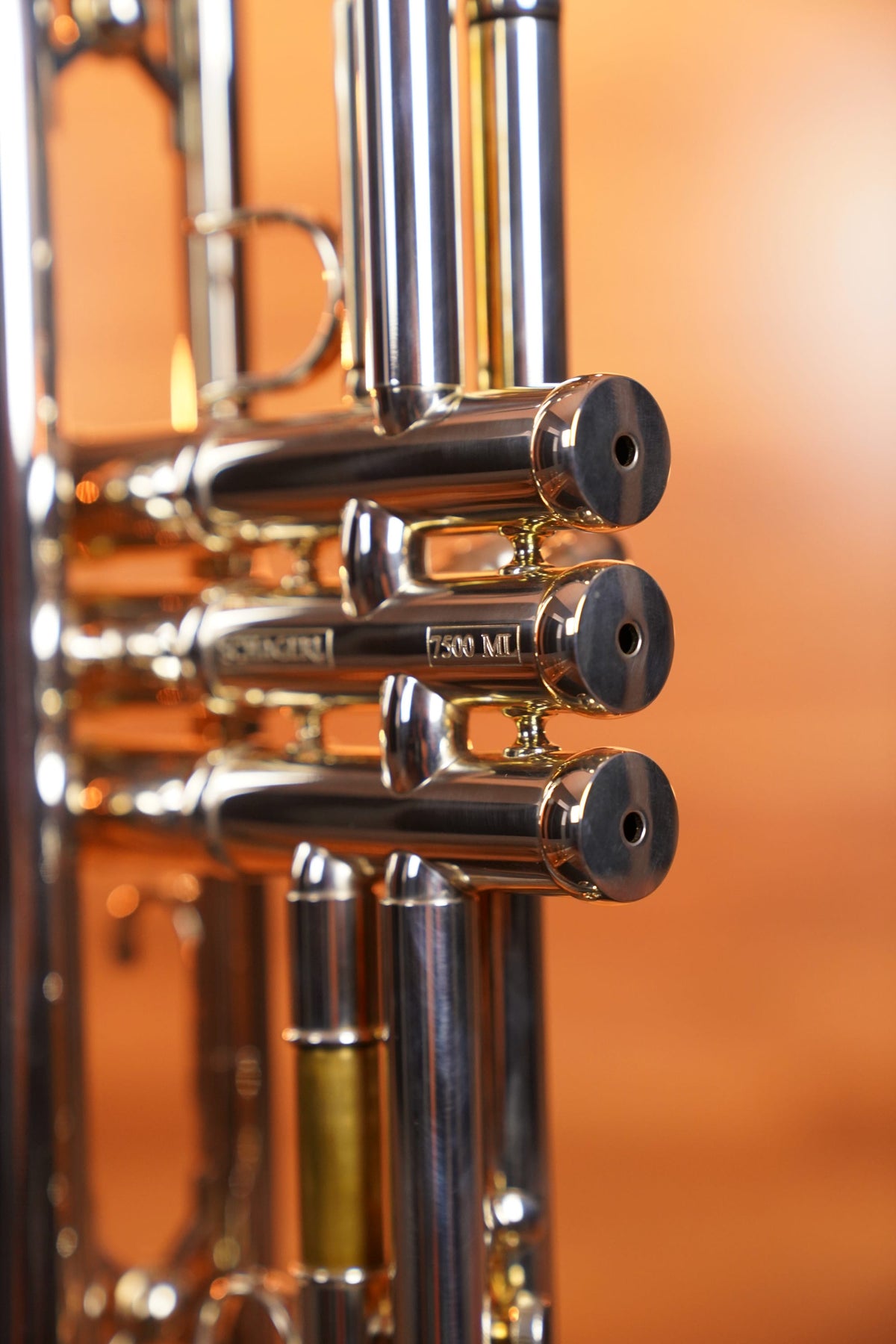 Schagerl Meister Bb Roman Empire Trumpet - Silver Plated