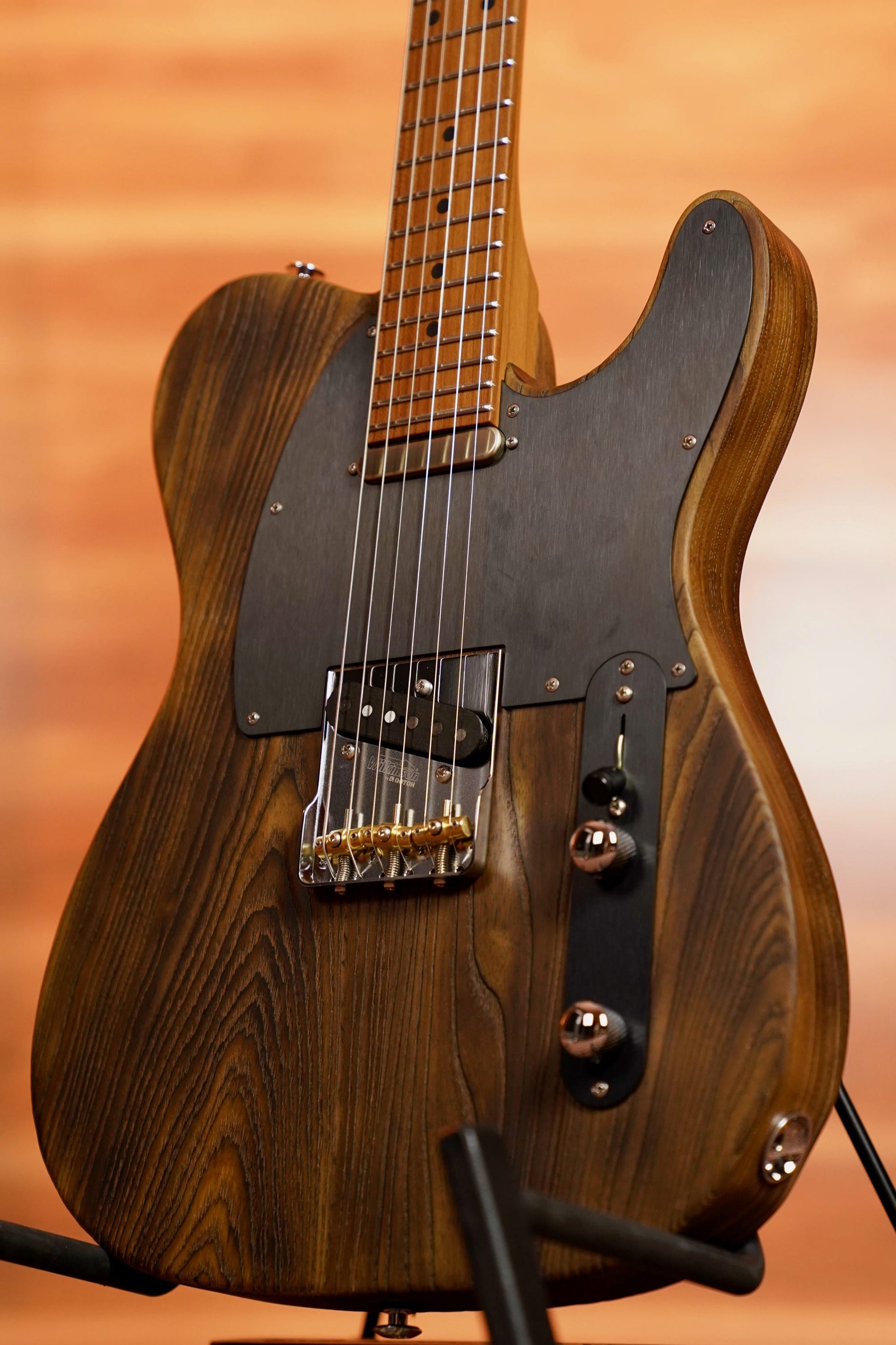 Suhr Andy Wood Signature Modern T Guitar - Whiskey Barrel MN