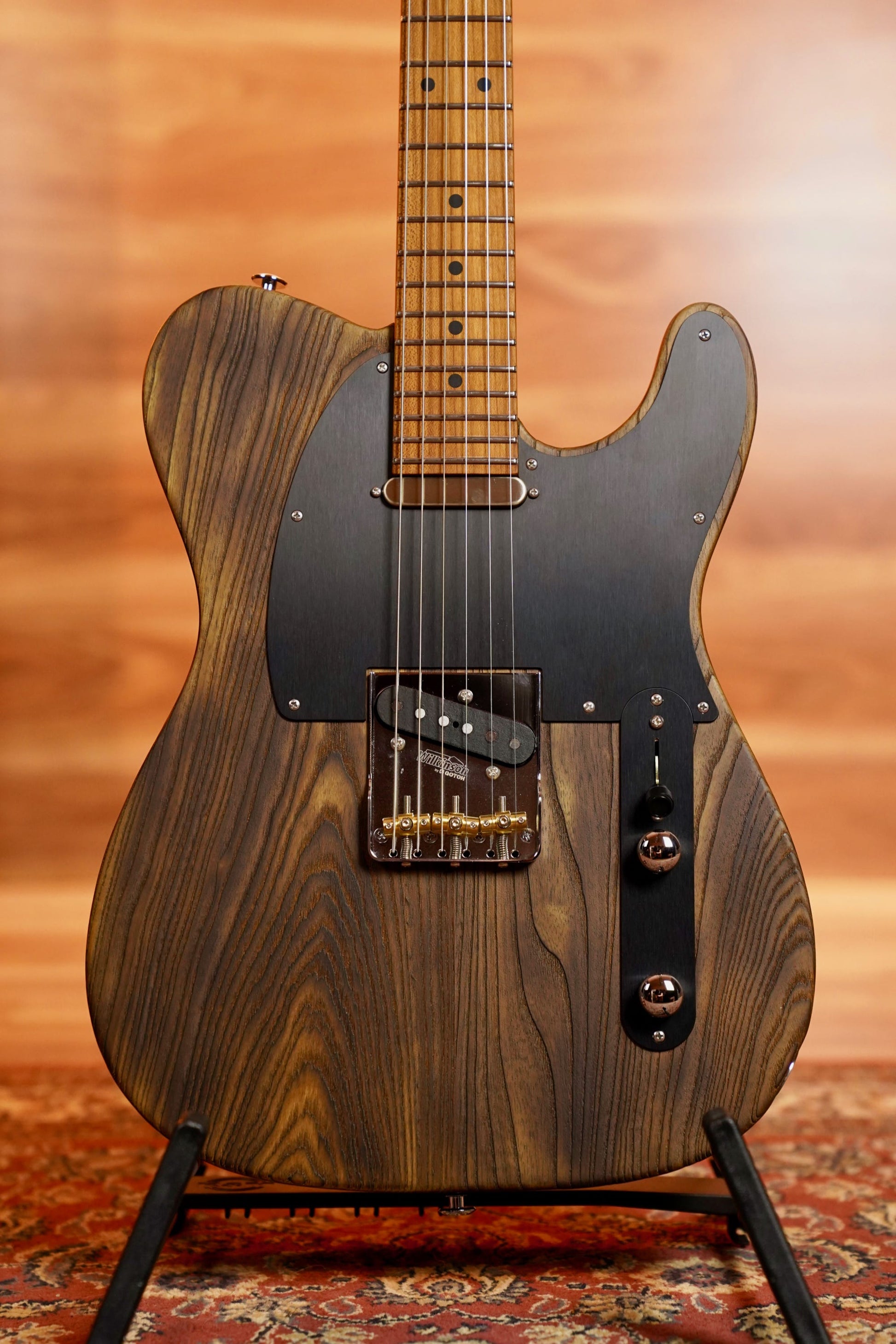 Suhr Andy Wood Signature Modern T Guitar - Whiskey Barrel MN