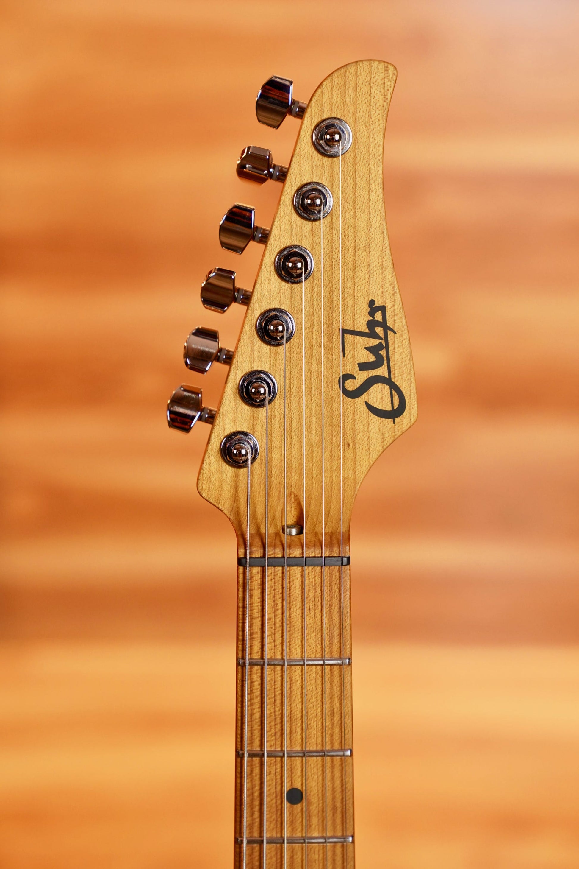 Suhr Andy Wood Signature Modern T Guitar - Whiskey Barrel MN