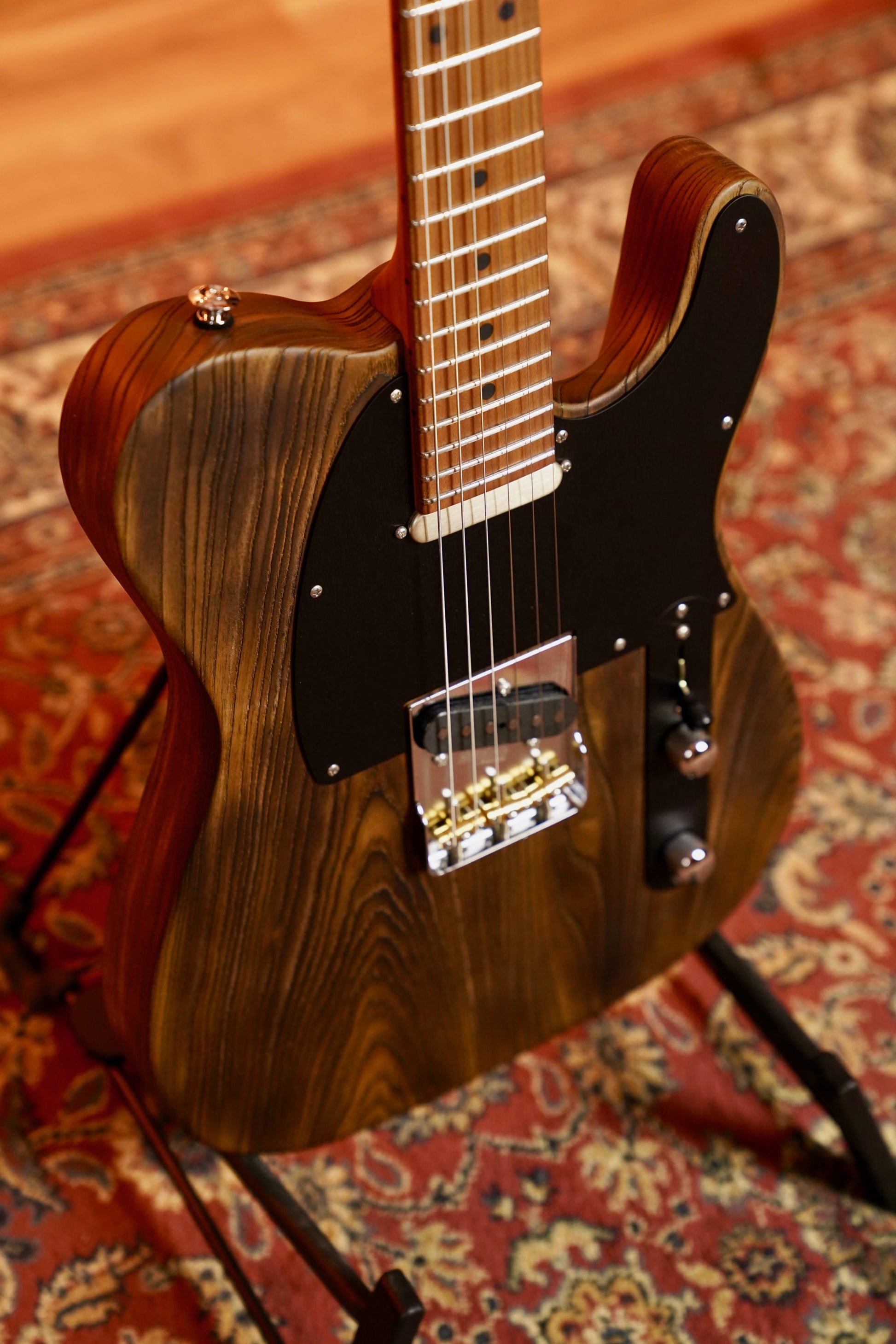 Suhr Andy Wood Signature Modern T Guitar - Whiskey Barrel MN