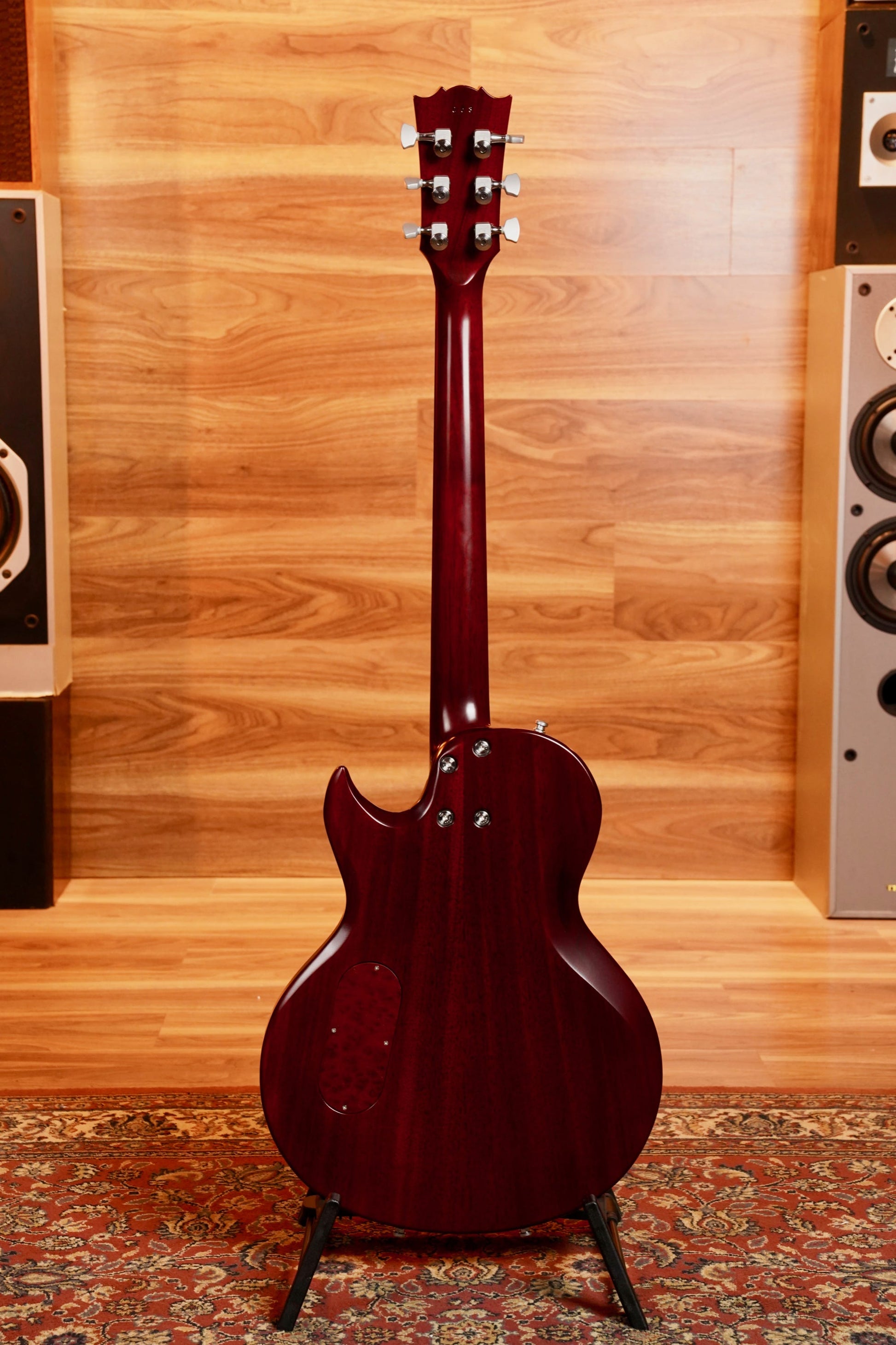 Vance Custom "Fifty Three" Semi-Hollow Electric Guitar w/Case - Bordeaux Cherry Satin