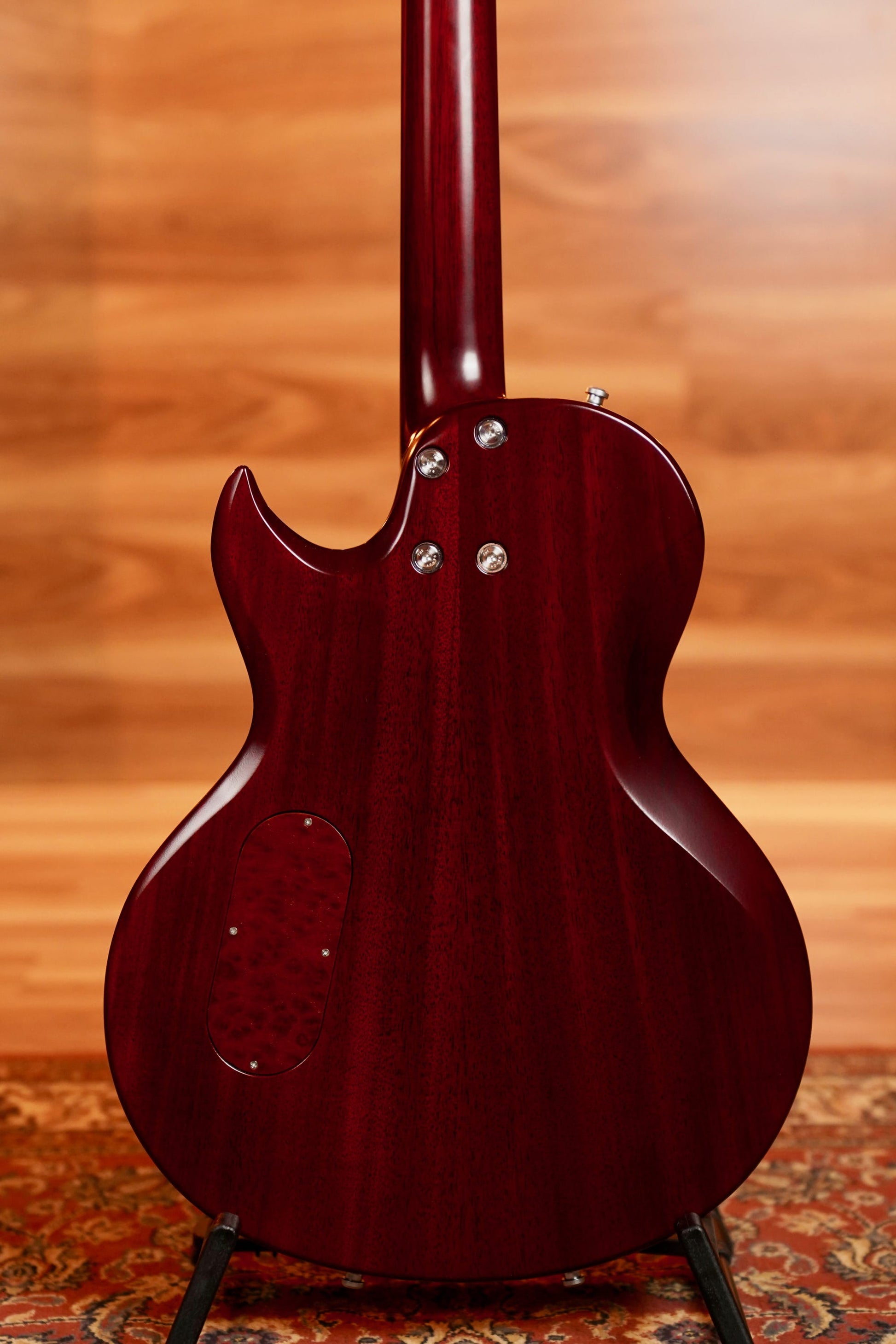 Vance Custom "Fifty Three" Semi-Hollow Electric Guitar w/Case - Bordeaux Cherry Satin