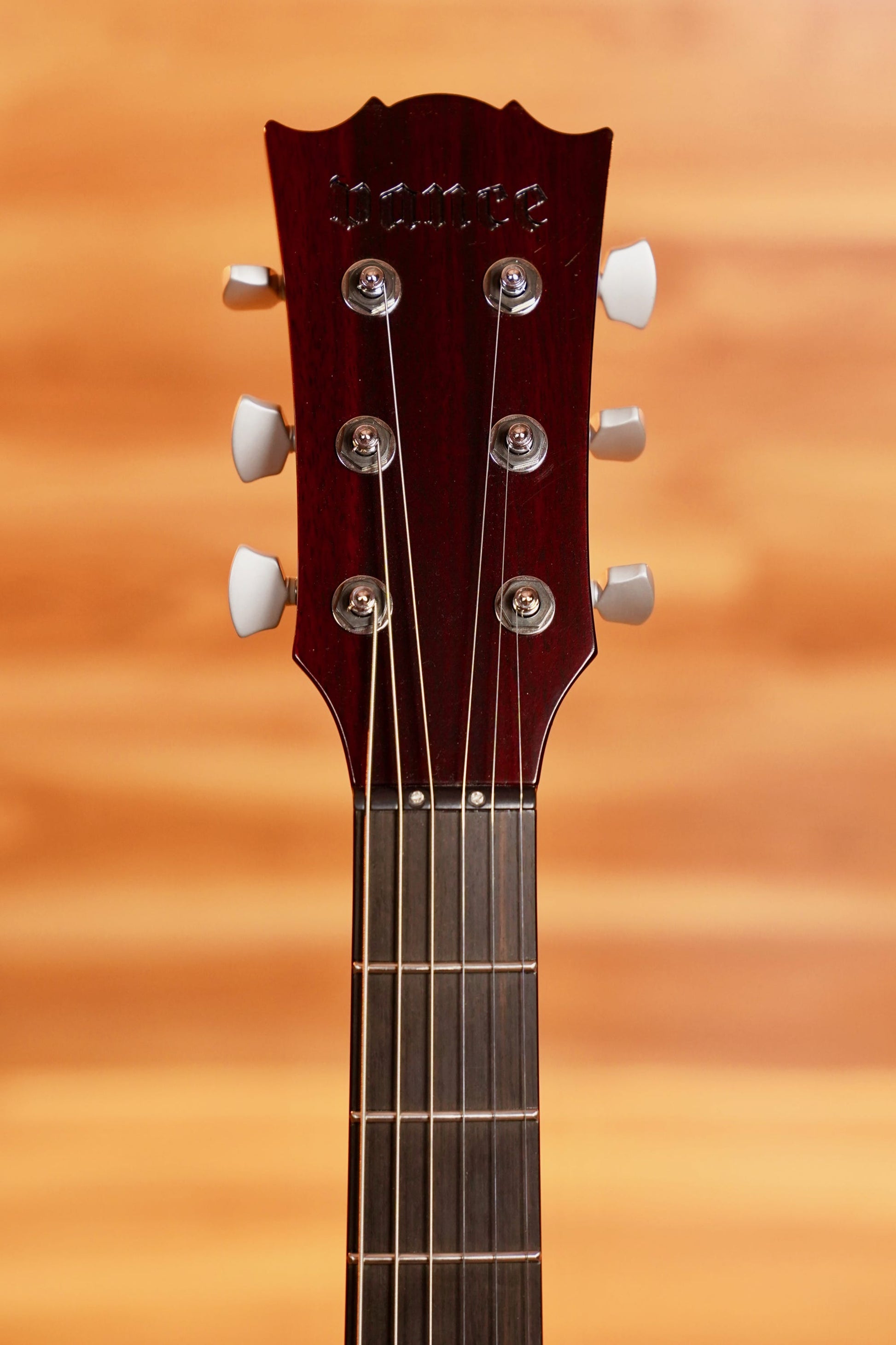 Vance Custom "Fifty Three" Semi-Hollow Electric Guitar w/Case - Bordeaux Cherry Satin